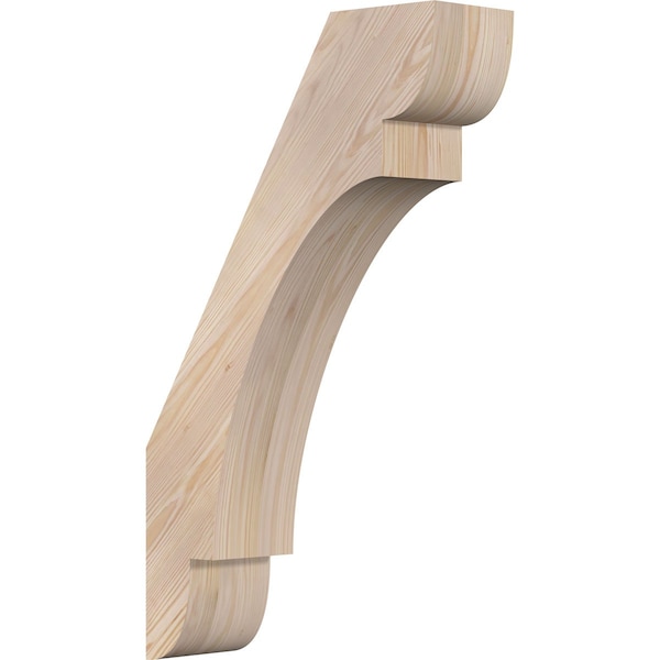 Ekena Millwork 5 1/2"W x 18"D x 30"H Olympic Smooth Knee Brace, Douglas Fir BRC06X18X30OLY00SDF - main